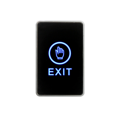 Black Touch sensor Exit Button 86*50mm