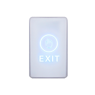 White Touch sensor Exit Button 86*50mm