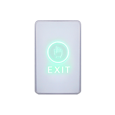 White Touch sensor Exit Button 86*50mm