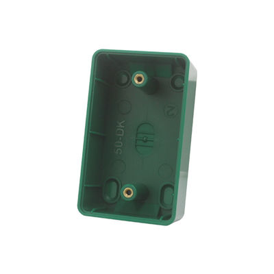 Зеленый цвет пластиковое Backbox 86*50*30mm PB50G